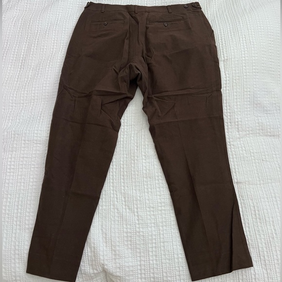 Carolina Herrera Men’s Brown Pants - Picture 2 of 3